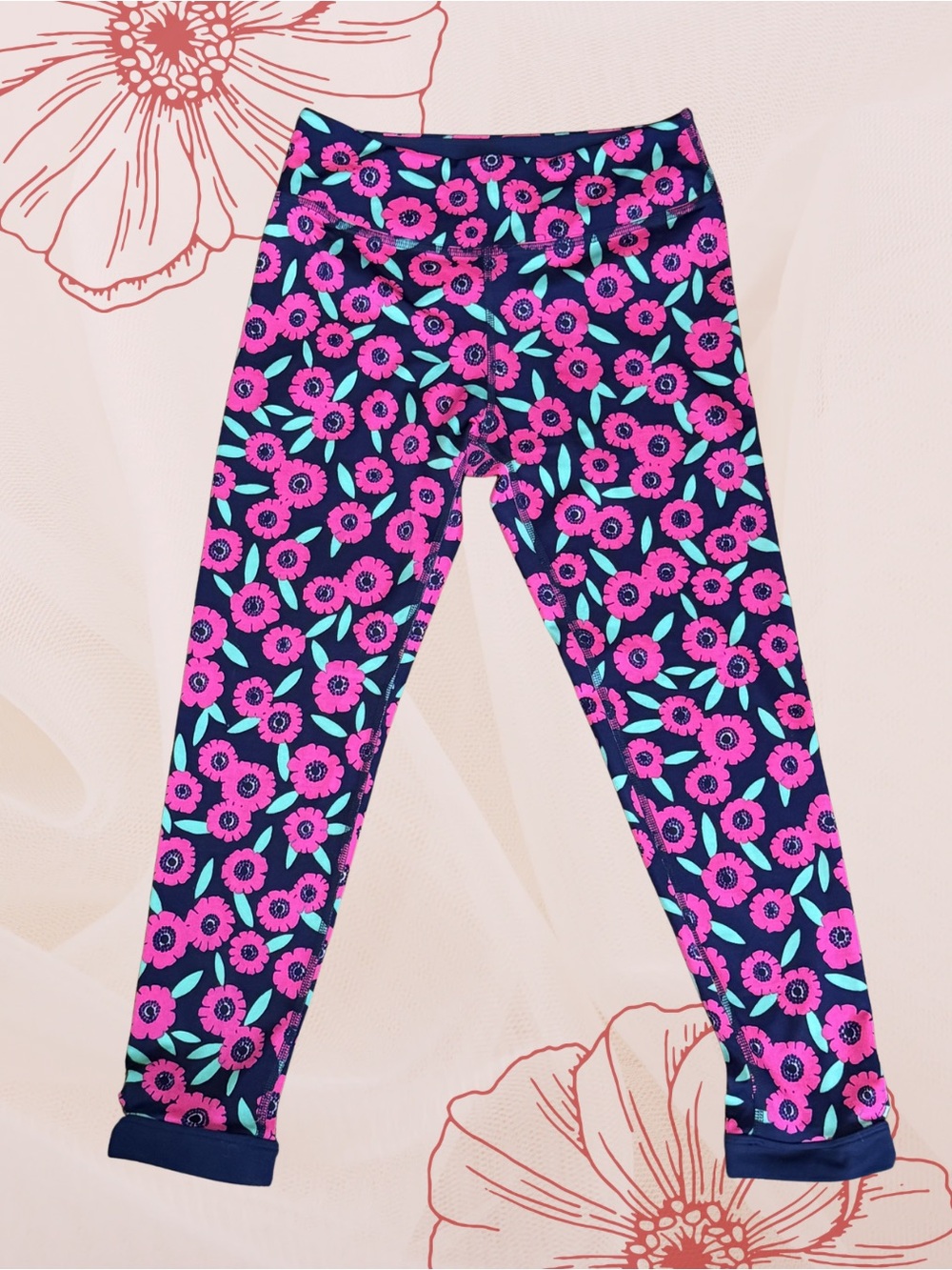 Kate Spade x Beyond Yoga Majorelle Floral Pattern - Size L